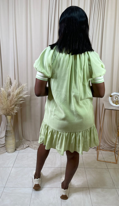 Sydney Sporty Dress - Green