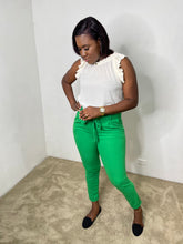 Load image into Gallery viewer, Mia Skinny Pants - Emerald
